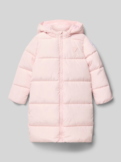 Guess Steppmantel mit Kapuze Hellrosa 1
