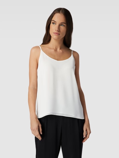 Soft Rebels Blousetop met verstelbare spaghettibandjes Offwhite - 4