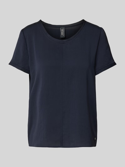 Marc Cain Blusenshirt mit Rundhalsausschnitt Marine 2