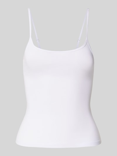 Review Trägertop mit verstellbaren Trägern Weiss 2