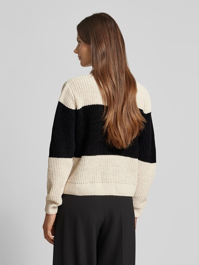 Vero Moda Pullover mit Rundhalsausschnitt Modell 'AGATE' Beige 5