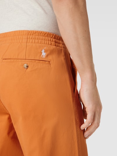 Polo Ralph Lauren Hose mit Label-Stitching Koralle 3