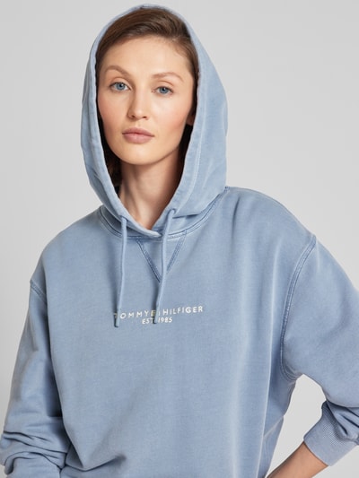 Tommy Hilfiger Hoodie van Tommy Hilfiger Rookblauw - 3