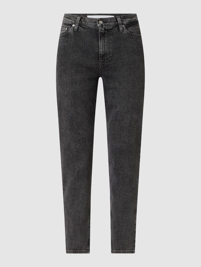 Calvin Klein Jeans Mom Fit Jeans mit Stretch-Anteil  Hellgrau 2