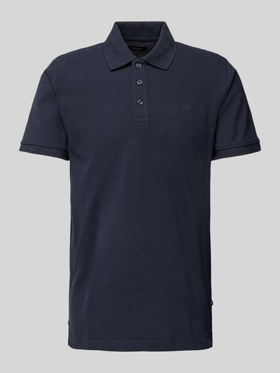 Matinique Poloshirt in melierter Optik Marine 2