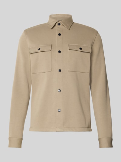 MCNEAL Hemdjacke mit Druckknopfleiste Mud 1