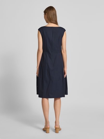 ROBE LÉGÈRE Knielange jurk met steekzakken Marineblauw - 5