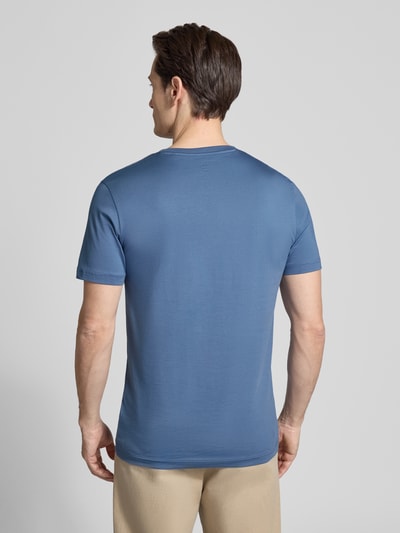 Christian Berg Men T-shirt z okrągłym dekoltem Jeansowy niebieski 5