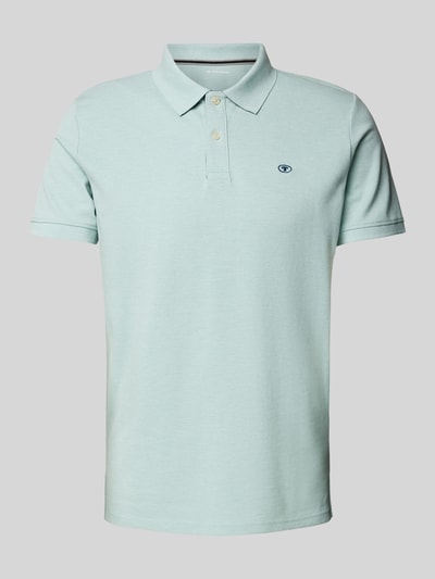 Tom Tailor Poloshirt mit Logo-Stitching Modell 'Basic'  Mint 2