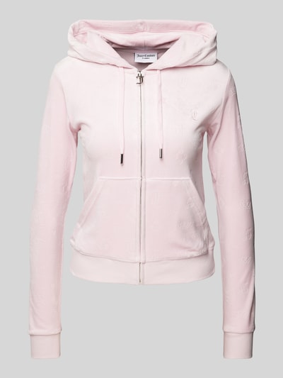 Juicy Couture Sweatjacke mit Kapuze Modell 'MADISON' Rosa 1