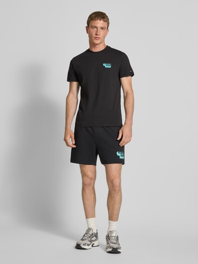 Tommy Jeans Slim Fit T-Shirt aus reiner Baumwolle Black 1
