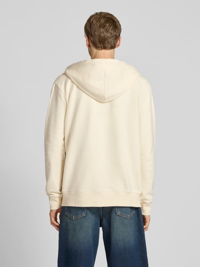 Superdry Bluza rozpinana z wyhaftowanym logo i kapturem Złamany biały 5