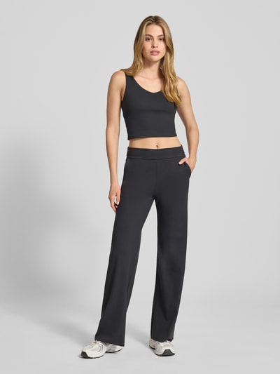 AIMN Korte bralette met V-hals Zwart - 1