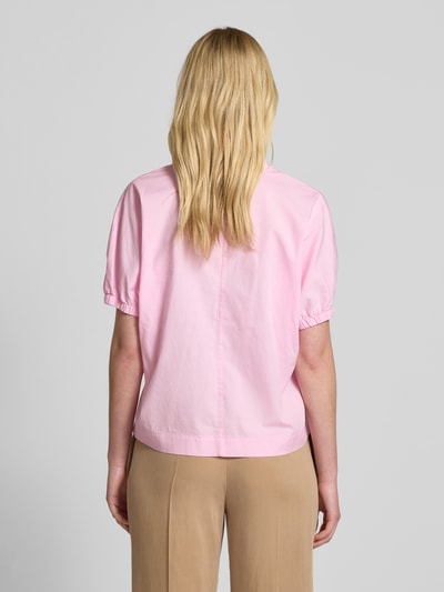 Emily Van den Bergh Blusenshirt mit elastischen Ärmelabschlüssen Rosa 5