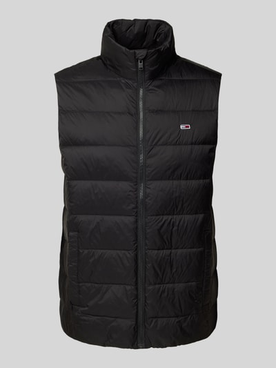 Tommy Jeans Bodywarmer met logostitching Zwart - 1