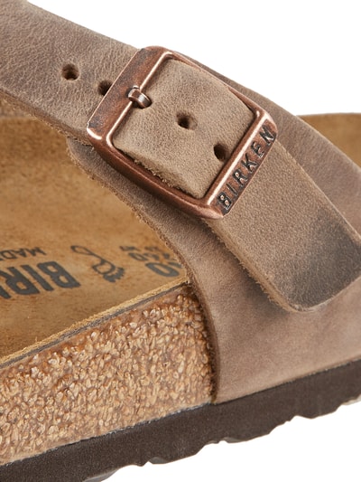 Birkenstock Zehentrenner aus Leder Modell 'Gizeh' (hellbraun) online kaufen