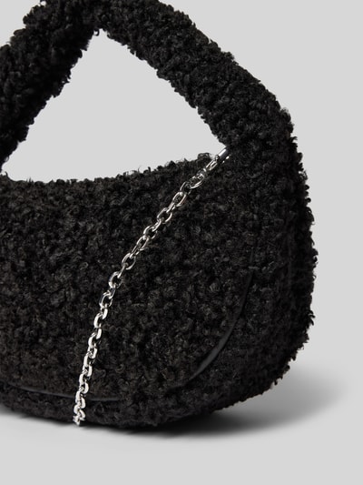 HUGO Handtasche aus Teddyfell Modell 'Becky' Black 3