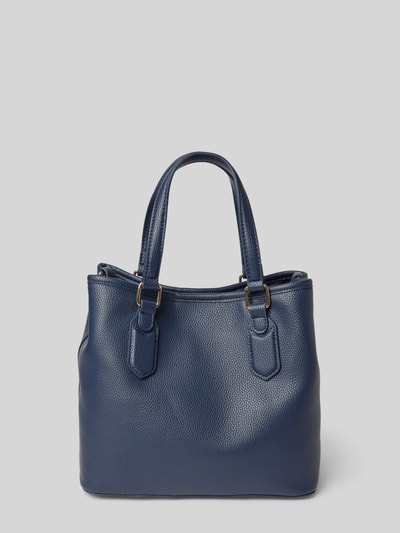 VALENTINO BAGS Handtas met labelapplicatie, model 'BRIXTON' Marineblauw - 3