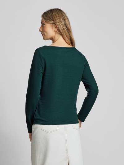 Marc O'Polo Longsleeve met ronde hals Flessengroen - 5