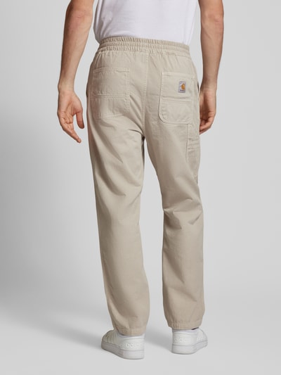 Carhartt Work In Progress Regular Fit Hose mit seitlichen Eingrifftaschen Modell 'FLINT' Sand 5