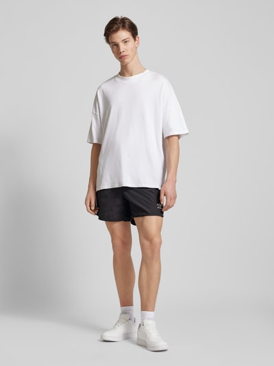 adidas Originals Regular Fit Shorts mit Label-Stitching Modell 'FBIRD' Black 1