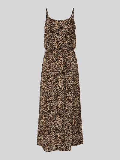 ONLY Maxikleid aus Crêpe Modell 'WINNER LIFE' Mittelbraun 2