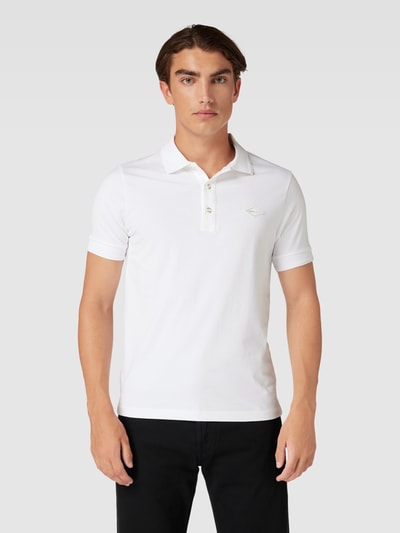 Replay Poloshirt mit Label-Detail Offwhite 4