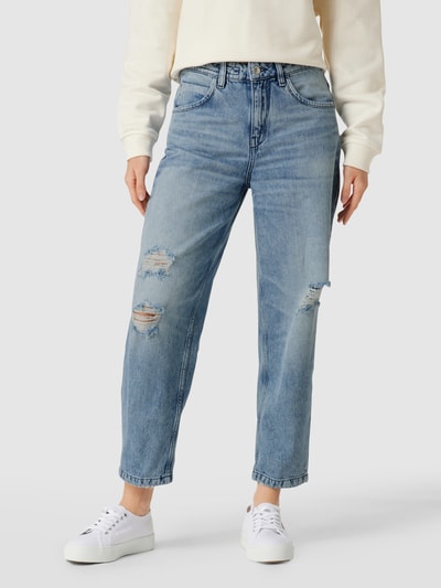 Drykorn Mom Fit Jeans mit Destroyed-Effekten Modell 'Shelter' Jeansblau 4