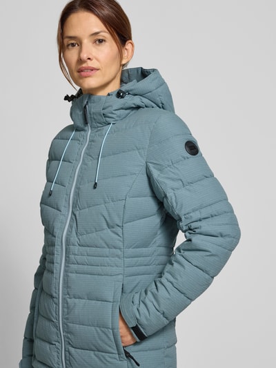 G.I.G.A. DX Steppjacke mit Kapuze Rauchblau 3