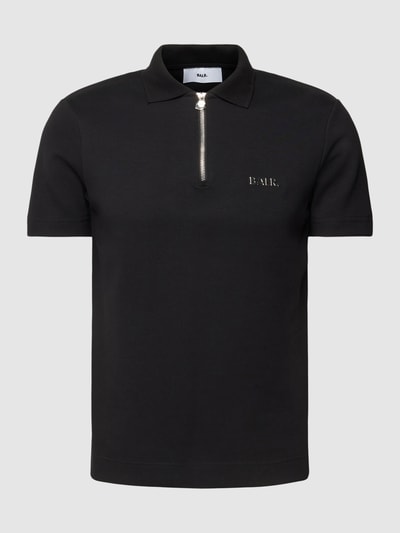 Balr. Regular fit poloshirt met ritssluiting Zwart - 2