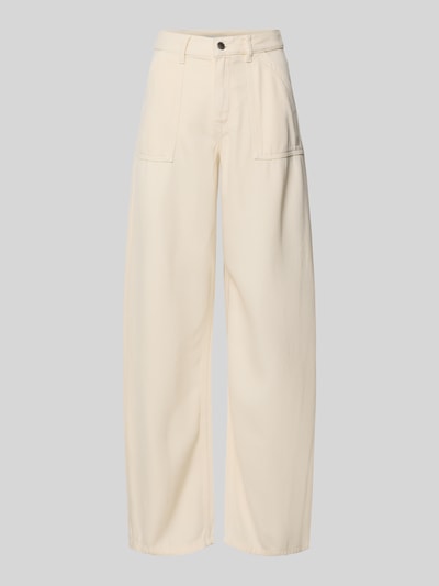Tommy Hilfiger Wide Leg Jeans aus Lyocell Offwhite 2