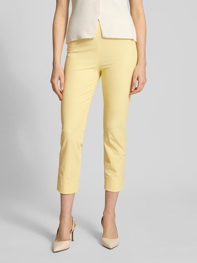 Raffaello Rossi Skinny Fit Hose in verkürzter Passform Hellgelb 4