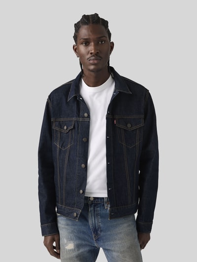 Levi's® regular fit jeansjack van puur katoen model 'THE TRUCKER JACKET' Jeansblauw - 1