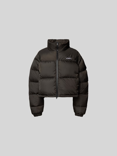 VETEMENTS Steppjacke mit Logo-Stitching Black 2