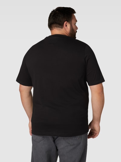 Tommy Hilfiger Big & Tall PLUS SIZE T-Shirt mit Label-Print Black 5