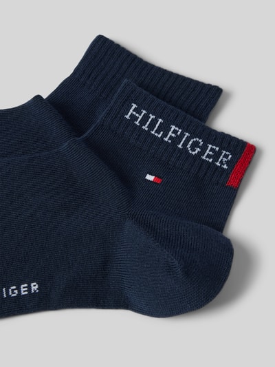 Tommy Hilfiger Socken mit Label-Detail im 2er-Pack Marine 2