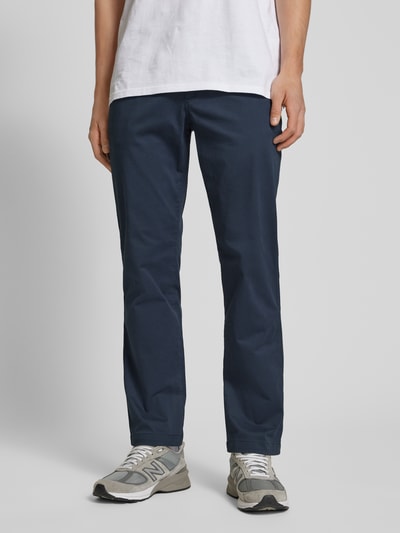 Calvin Klein Jeans Slim Fit Chino mit Eingrifftaschen Dunkelblau 4