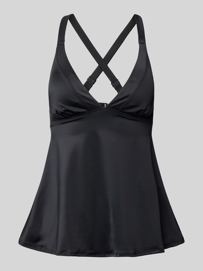 DORINA Tankini-bovenstuk met verstelbare banden, model 'FIJI' Zwart - 1