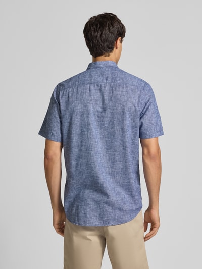 Lerros Freizeithemd mit Knopfleiste Dunkelblau 5