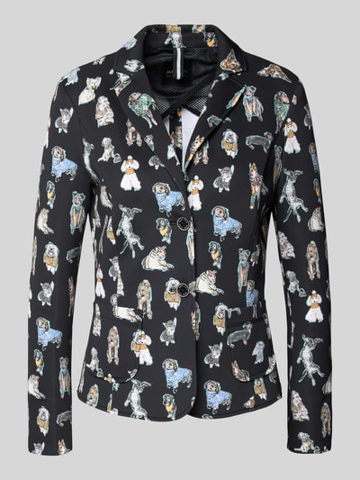 Marc Cain Blazer met reverskraag Zwart - 2