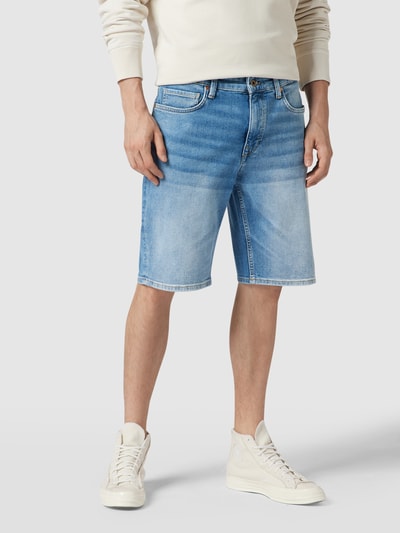 Marc O'Polo Jeansshorts im 5-Pocket-Design - The Art Edition Jeansblau 4