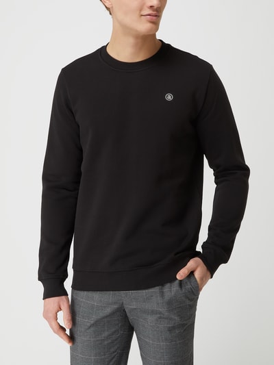 ANERKJENDT Sweatshirt aus Bio-Baumwolle Modell 'Akallen'  Black 4