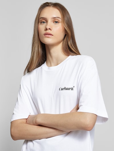 Carhartt Work In Progress T-shirt met labelprint Wit - 3