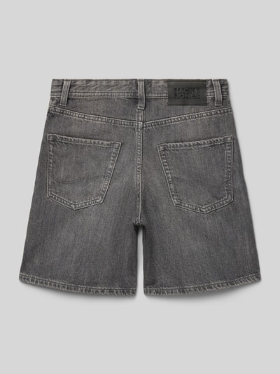 JACK & JONES straight fit short met logopatch model 'Tony' Zwart - 3