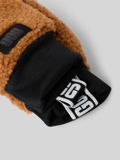 UGG Handschoenen van fleece met elastische band Camel - 2