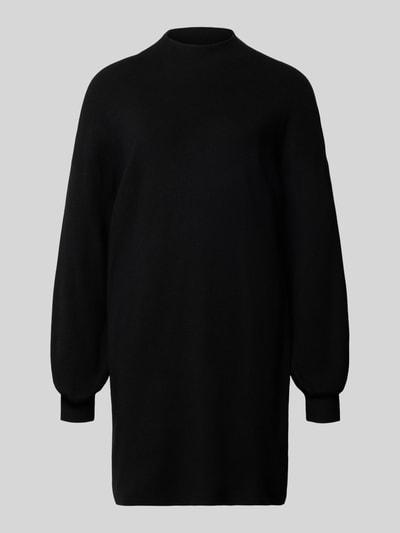 VERO MODA Relaxed Fit Strickkleid aus Viskose-Mix Modell 'NANCY' Black 1