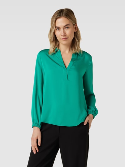 Marc Cain Bluse mit Umlegekragen Smaragd 4