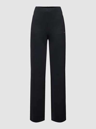 Marc Cain Straight Fit Hose mit Label-Detail (black) online kaufen 