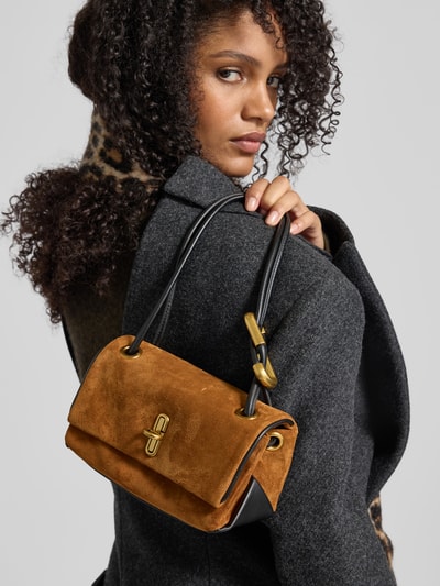 Marc Jacobs Shoulder Bag mit Logo-Detail Cognac 1