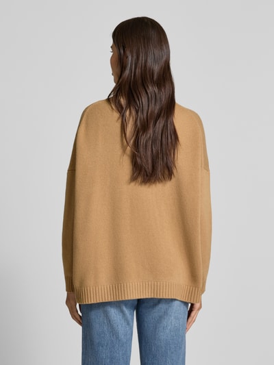 Weekend Max Mara Oversized Rollkragenpullover aus reiner Schurwolle Modell 'BORGIA' Camel 5